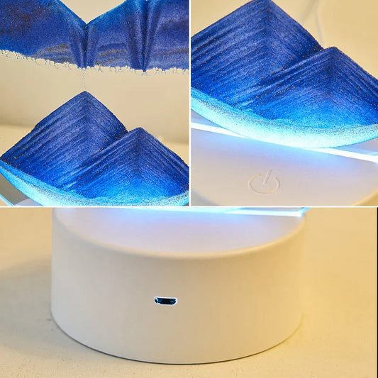 Lámpara Sandscape 3D — Arte en Arena RGB que Relaja y Transforma tu Espacio